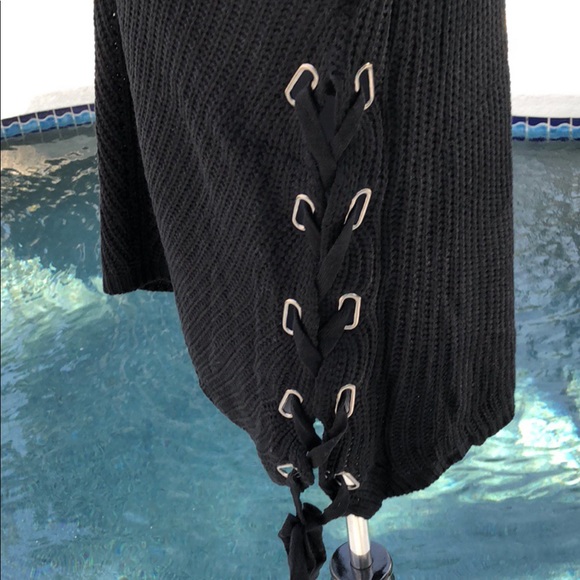 🖤2 LEFT Black Long Sleeve Knit Sweater. S-L - Picture 6 of 6
